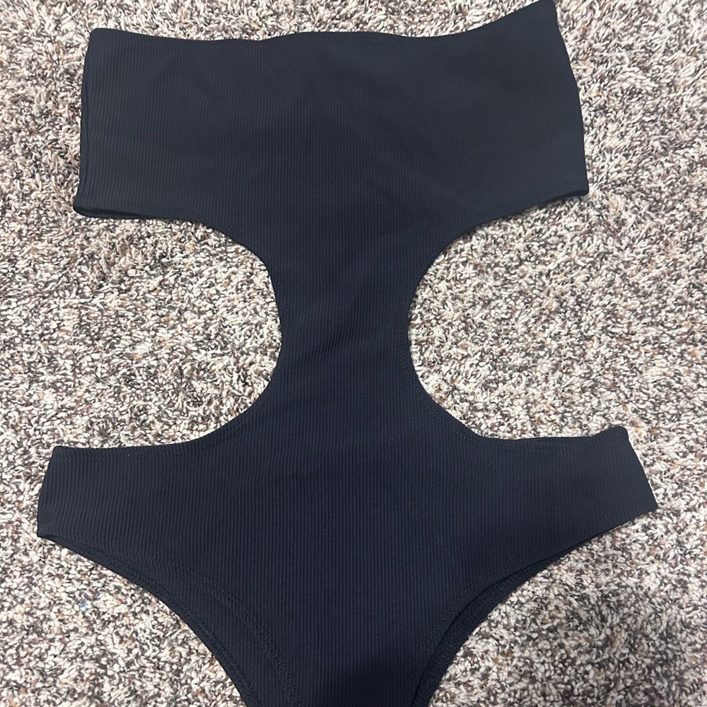 Dolls Kill Black Swimwear